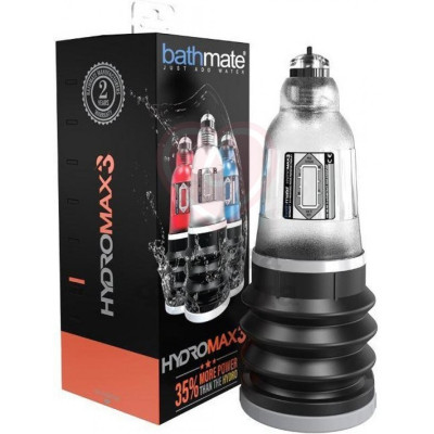 Гидропомпа BATHMATE Hydromax3, прозрачная