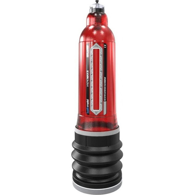 Гидропомпа BATHMATE HYDROMAX8 BRILLIANT красная